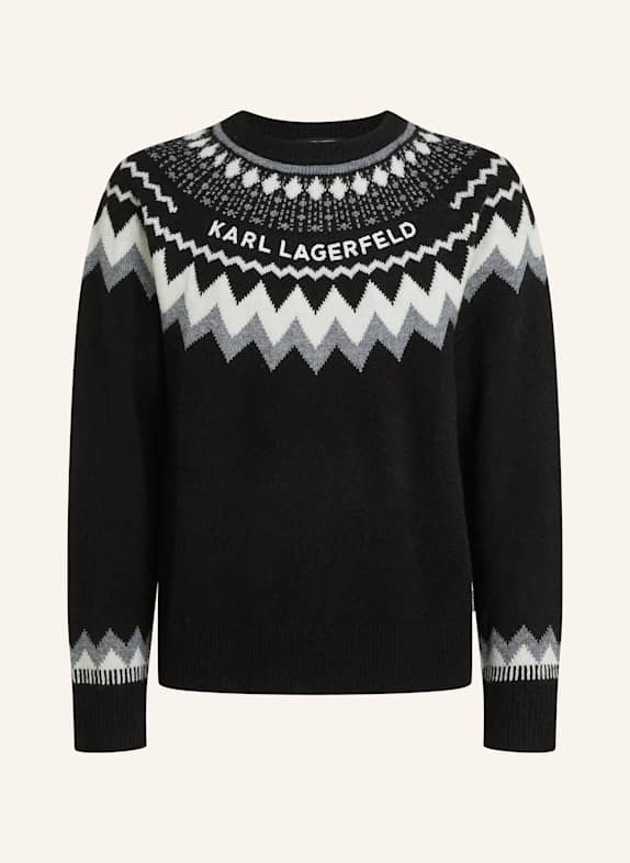 KARL LAGERFELD Sweatshirt SCHWARZ