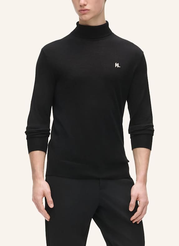 KARL LAGERFELD Sweatshirt SCHWARZ