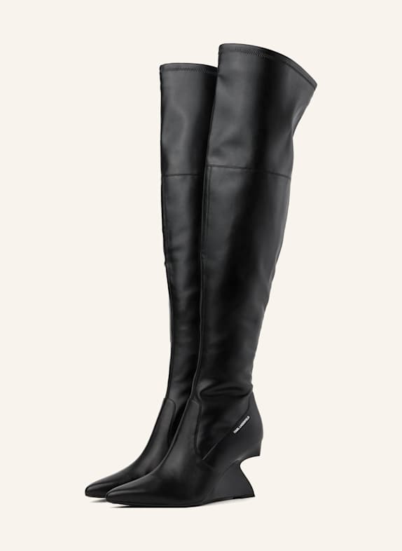 KARL LAGERFELD Stiefel SCHWARZ