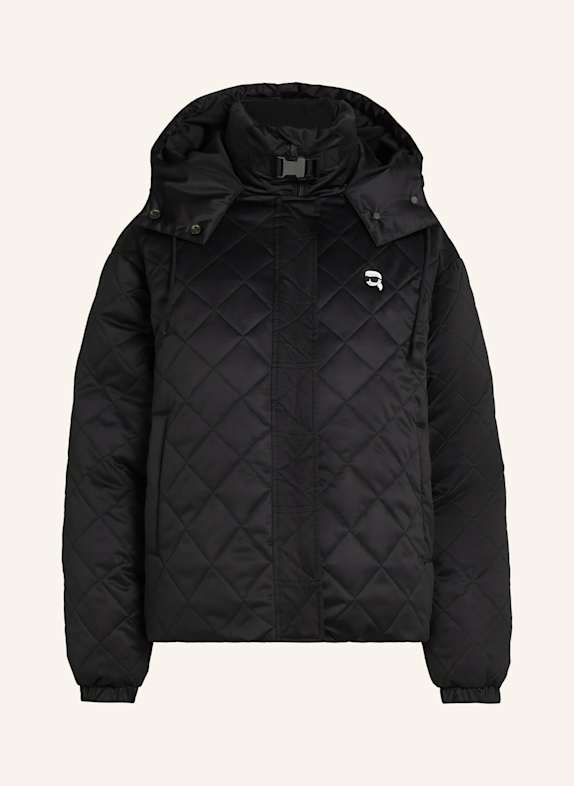 KARL LAGERFELD Mantel SCHWARZ