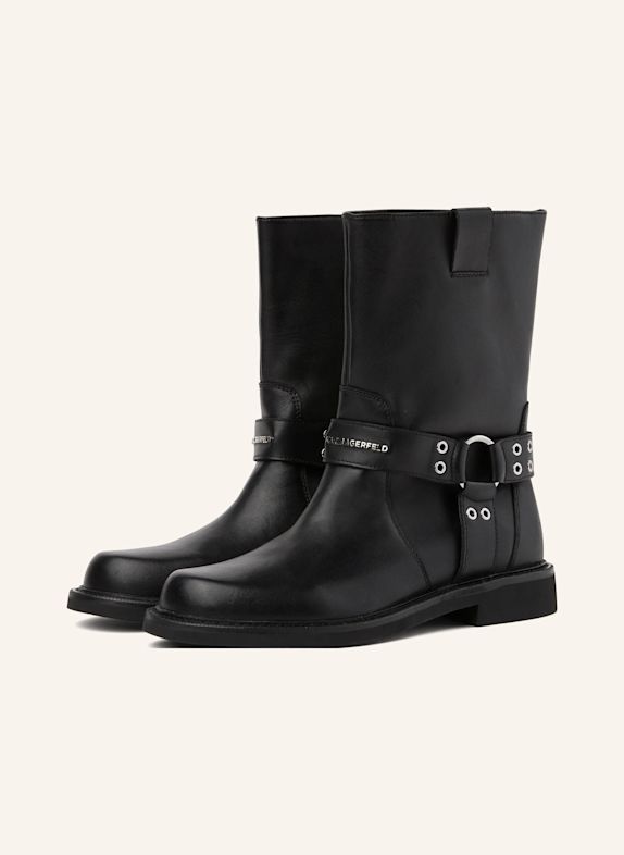 KARL LAGERFELD Stiefel SCHWARZ