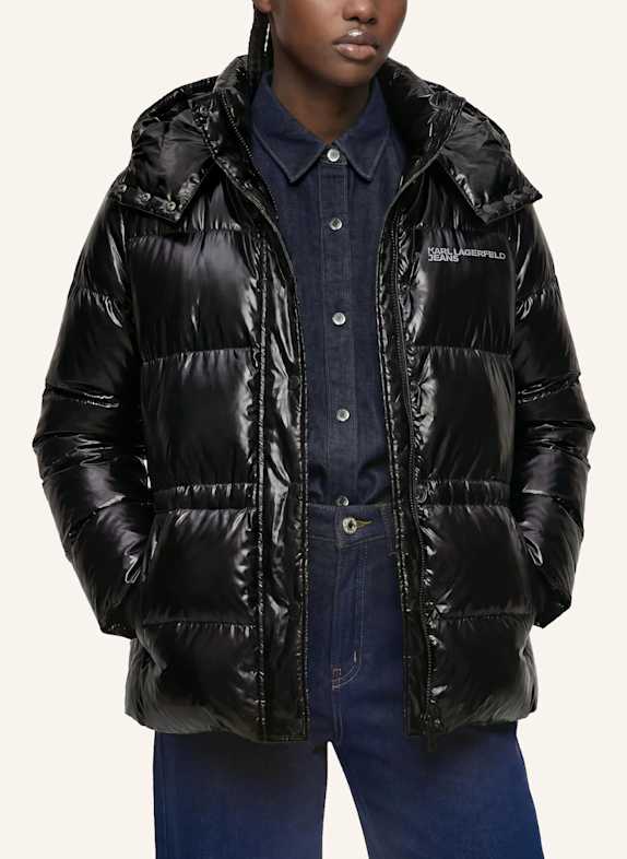 KARL LAGERFELD JEANS Jacke SCHWARZ