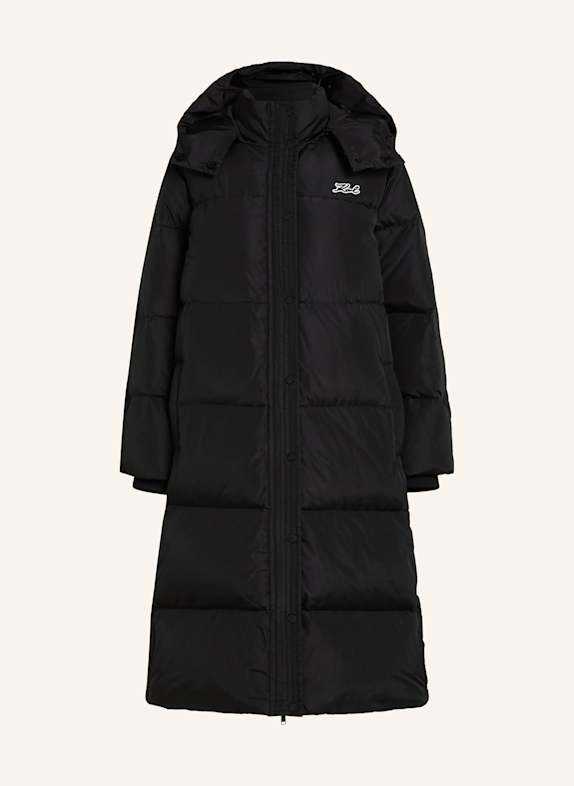 KARL LAGERFELD Mantel SCHWARZ