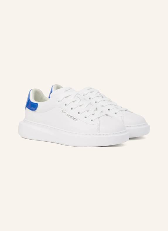 KARL LAGERFELD Sneaker WEISS/ BLAU