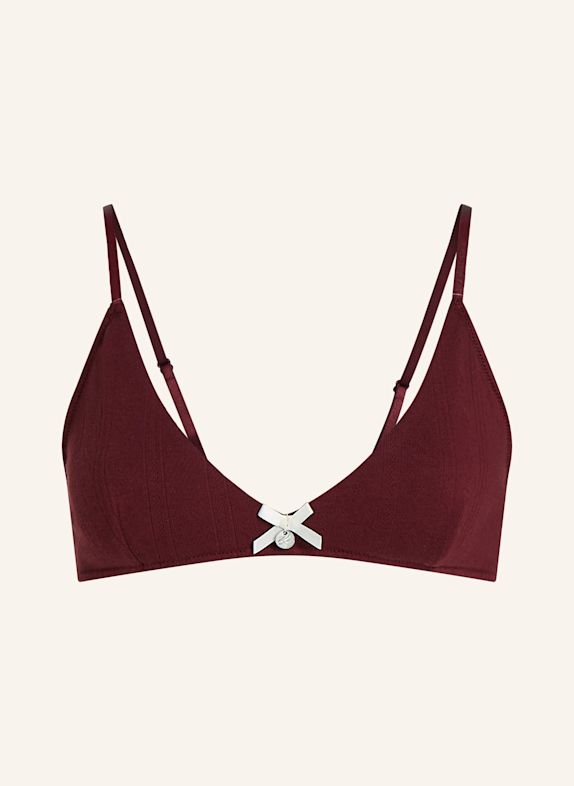 KARL LAGERFELD Top DUNKELROT