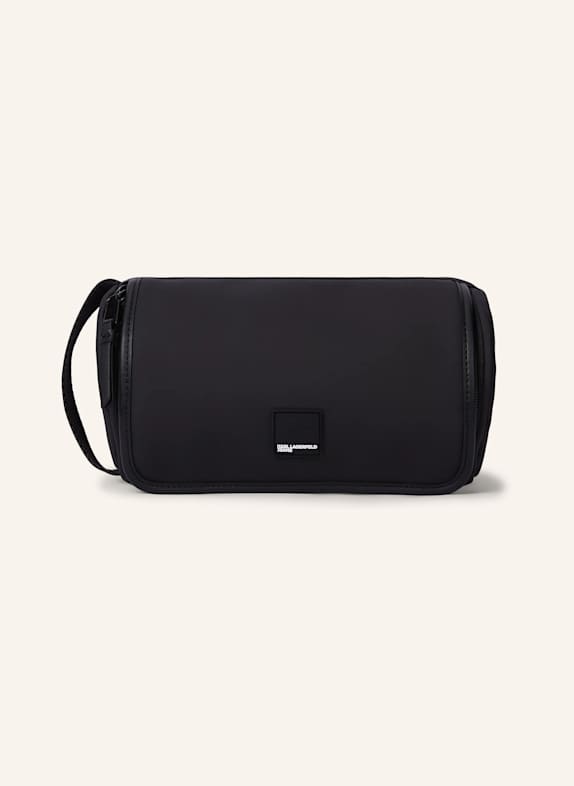 KARL LAGERFELD JEANS Kosmetiktasche SCHWARZ
