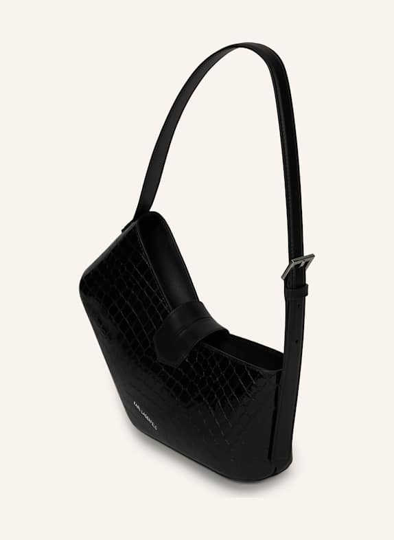 KARL LAGERFELD Schultertasche KL STUDIO SCHWARZ
