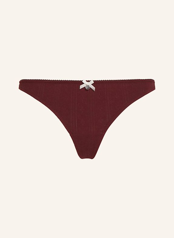 KARL LAGERFELD Unterwäsche Hose DUNKELROT