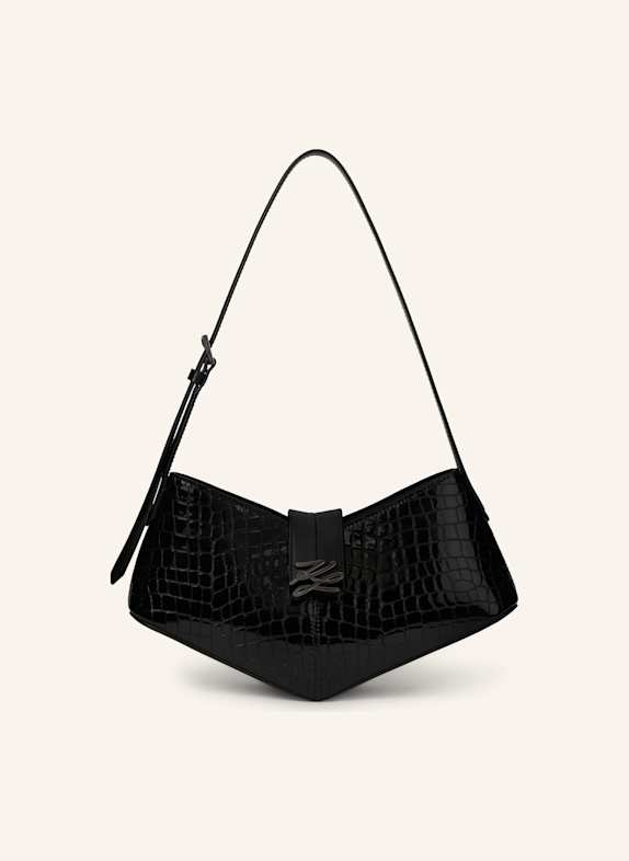 KARL LAGERFELD Schultertasche KL STUDIO SCHWARZ