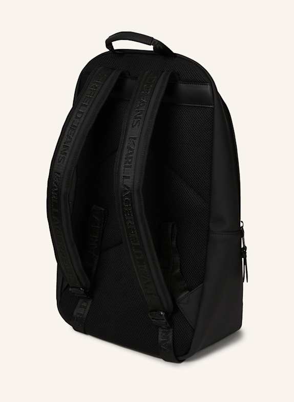 KARL LAGERFELD JEANS Rucksack SCHWARZ