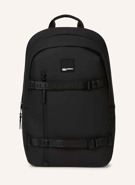 KARL LAGERFELD JEANS Rucksack SCHWARZ