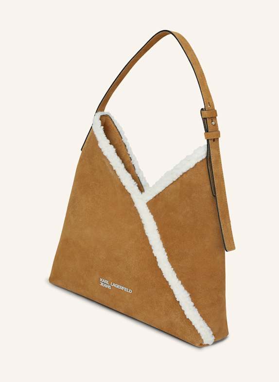 KARL LAGERFELD JEANS Handtasche BRAUN