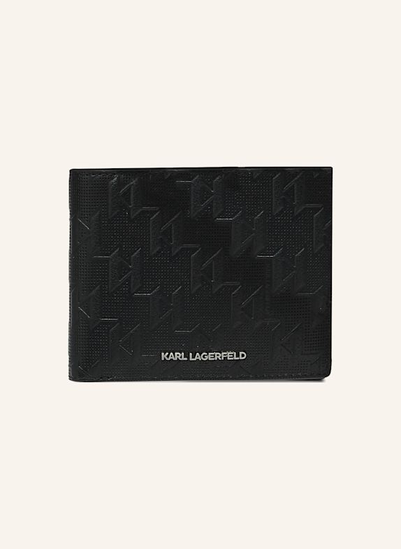 KARL LAGERFELD Geldbörse SCHWARZ