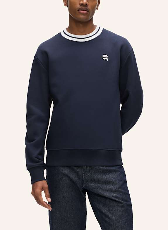 KARL LAGERFELD Sweatshirt DUNKELBLAU