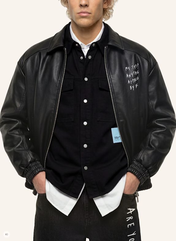 KARL LAGERFELD JEANS Jacke x Pietro Terzini SCHWARZ