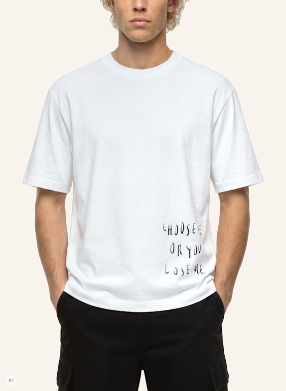 KARL LAGERFELD JEANS T-shirt x Pietro Terzini WEISS