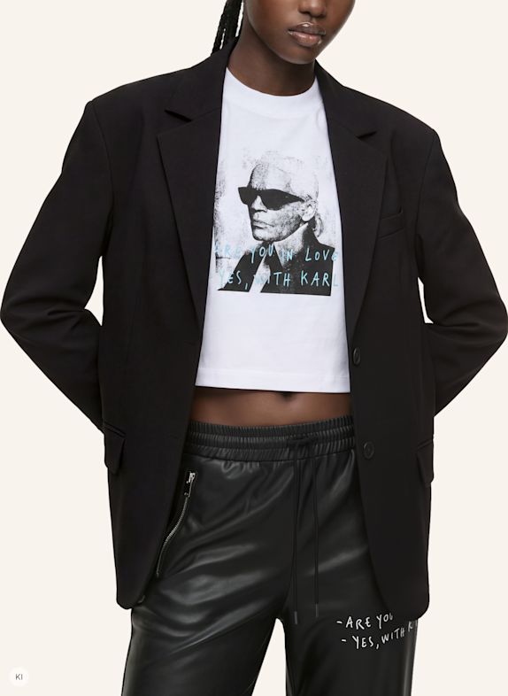 KARL LAGERFELD JEANS Blazer SCHWARZ