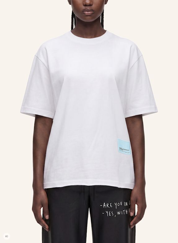 KARL LAGERFELD JEANS T-shirt WEISS