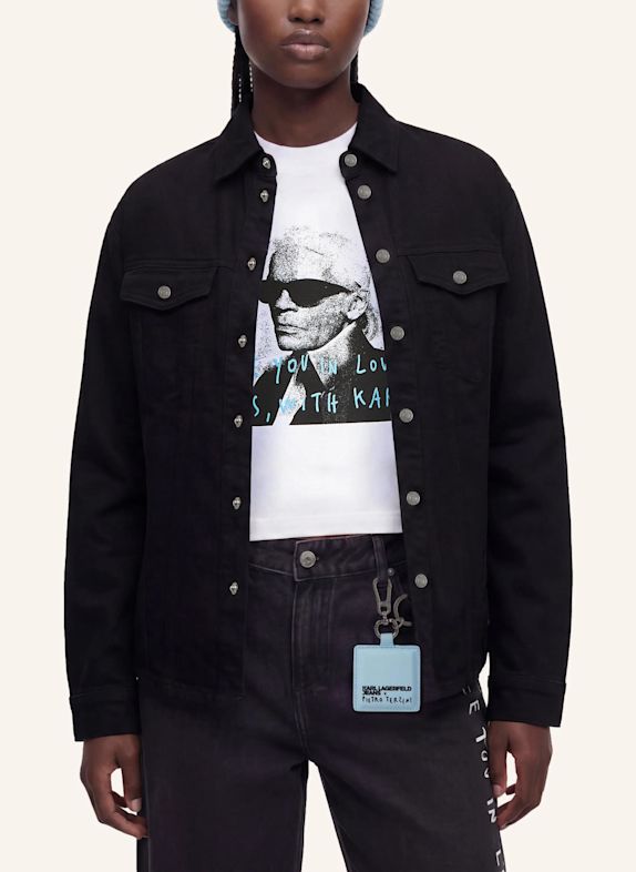 KARL LAGERFELD JEANS Bluse x Pietro Terzini SCHWARZ