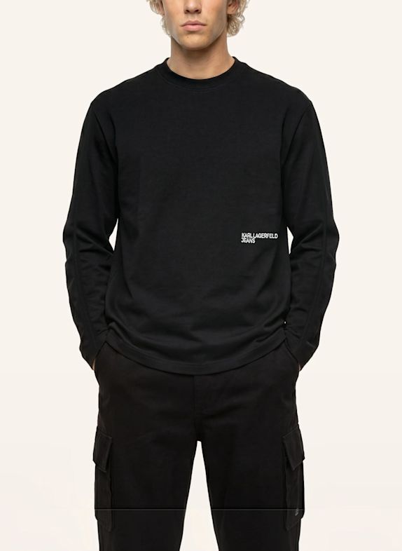 KARL LAGERFELD JEANS T-shirt SCHWARZ