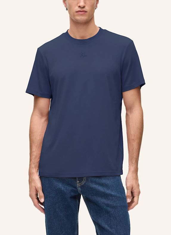 KARL LAGERFELD T-shirt DUNKELBLAU
