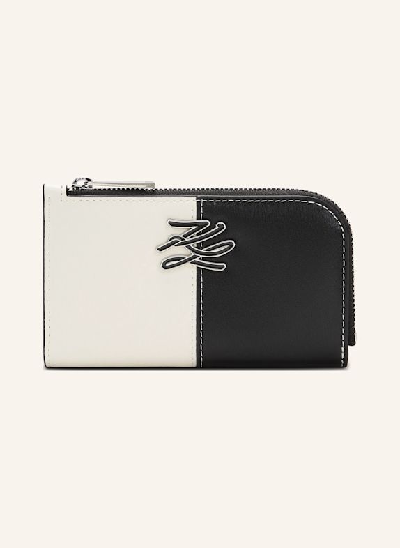 KARL LAGERFELD Geldbörse SCHWARZ