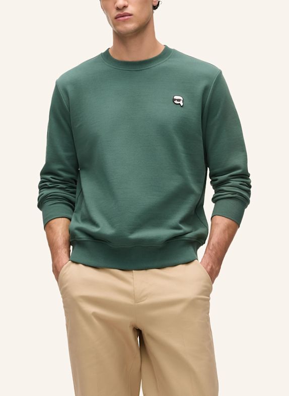 KARL LAGERFELD Sweatshirt GRÜN