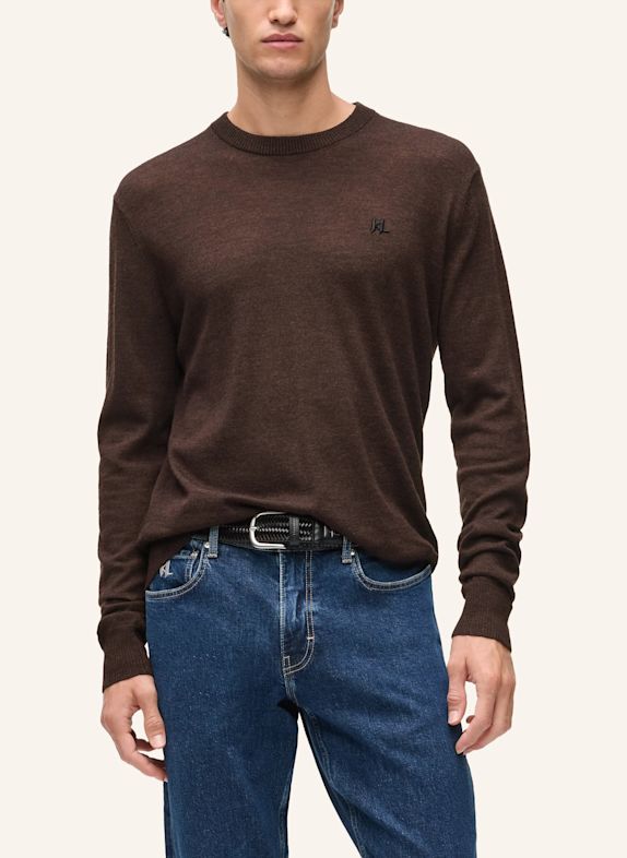 KARL LAGERFELD Sweatshirt BRAUN