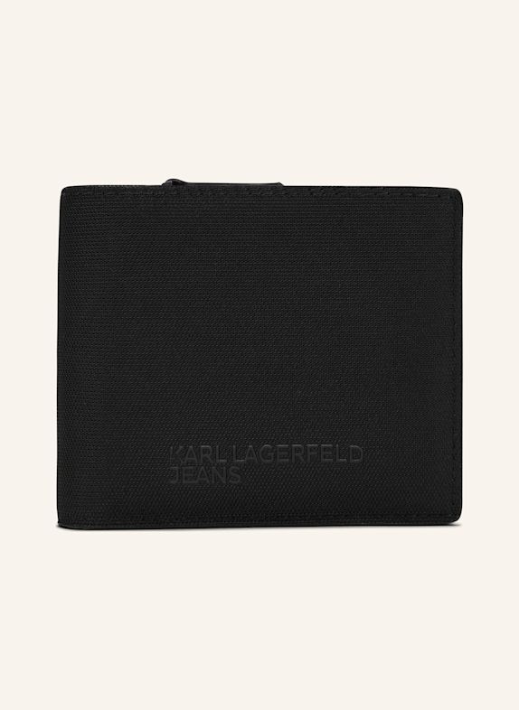 KARL LAGERFELD JEANS Geldbörse SCHWARZ