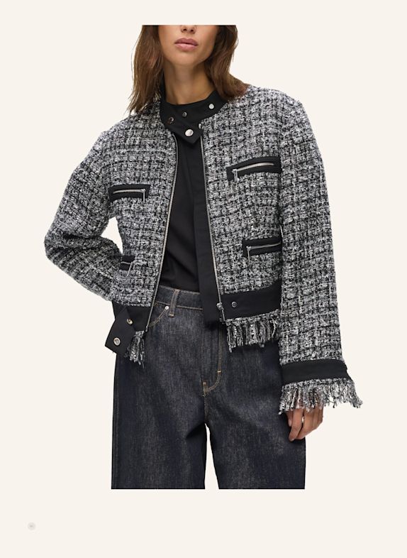 KARL LAGERFELD Jacke SCHWARZ