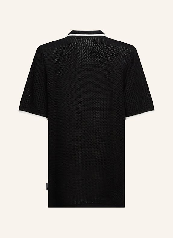 KARL LAGERFELD Poloshirt SCHWARZ