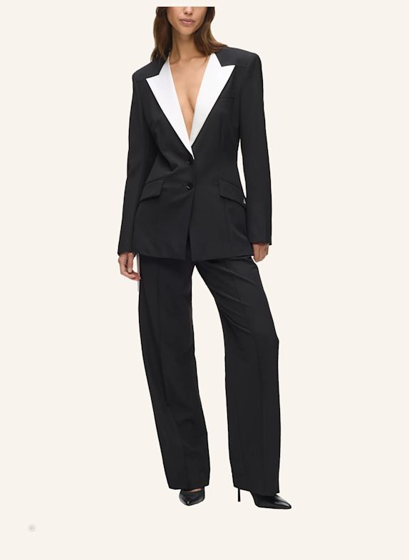 KARL LAGERFELD Hose SCHWARZ