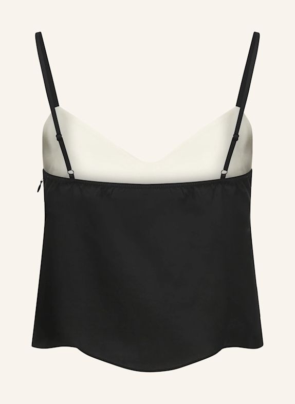 KARL LAGERFELD Top SCHWARZ