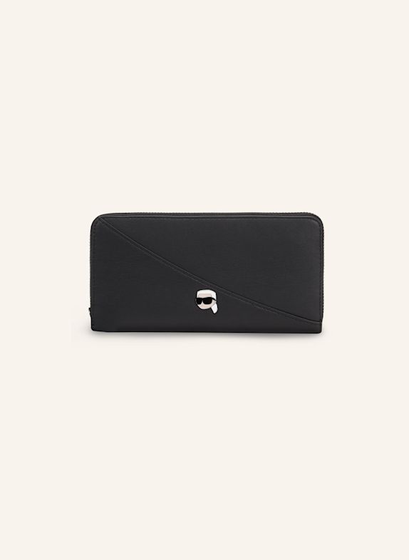 KARL LAGERFELD Geldbörse SCHWARZ