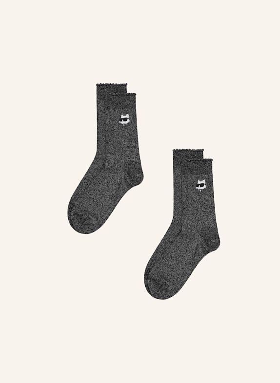 KARL LAGERFELD Socken SCHWARZ