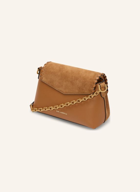 KARL LAGERFELD Umhängetasche CAMEL