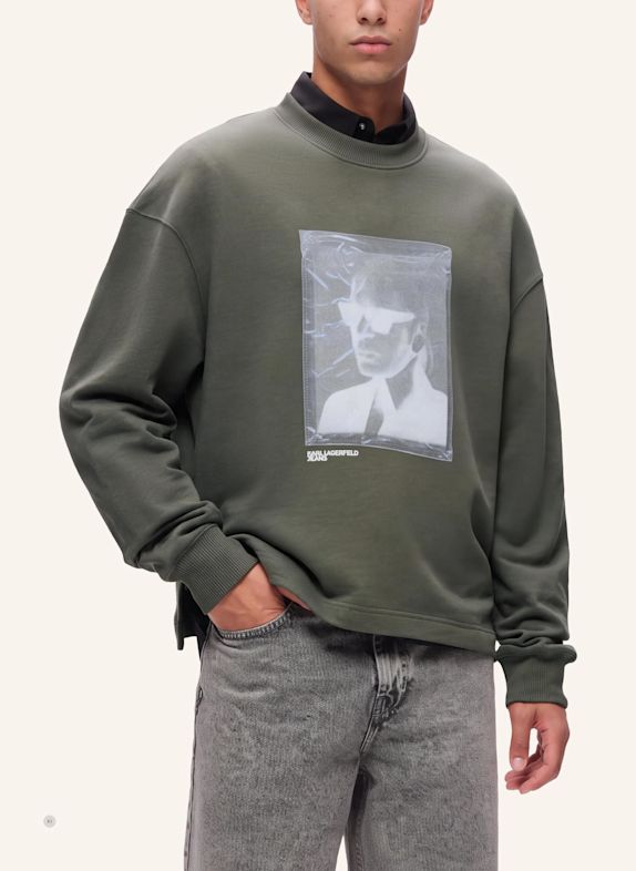 KARL LAGERFELD JEANS Sweatshirt GRAU