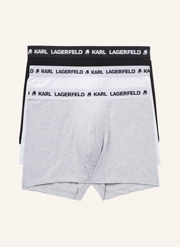 KARL LAGERFELD 3er-Pack Boxershorts ROT