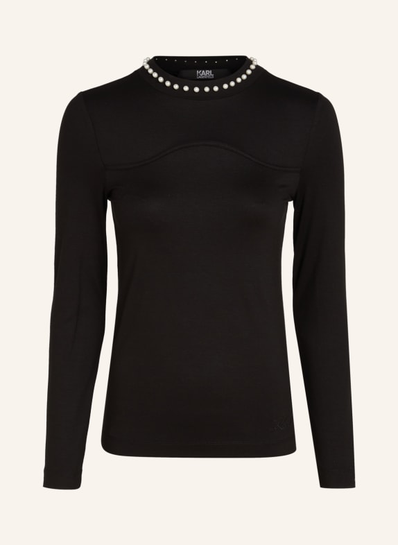 KARL LAGERFELD Top SCHWARZ