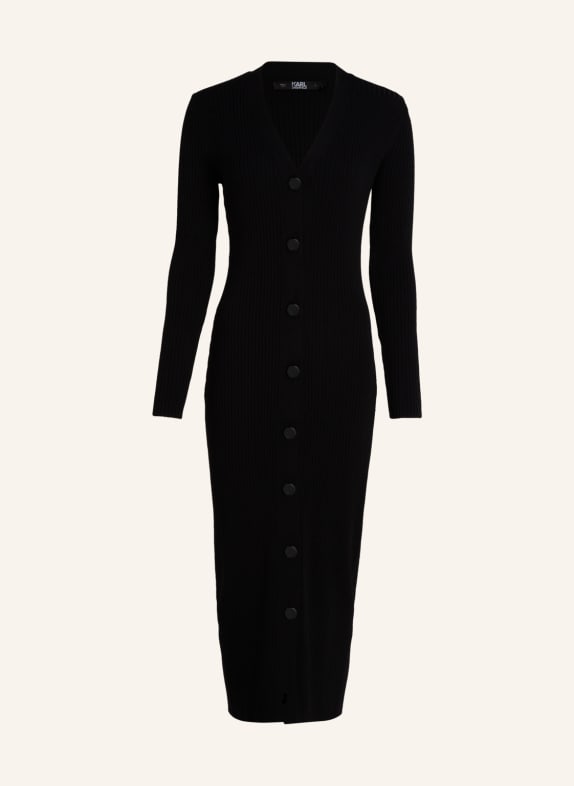 KARL LAGERFELD Kleid SCHWARZ