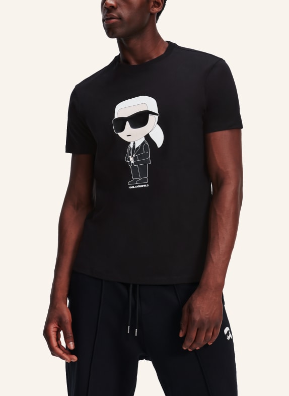 KARL LAGERFELD T-shirt SCHWARZ