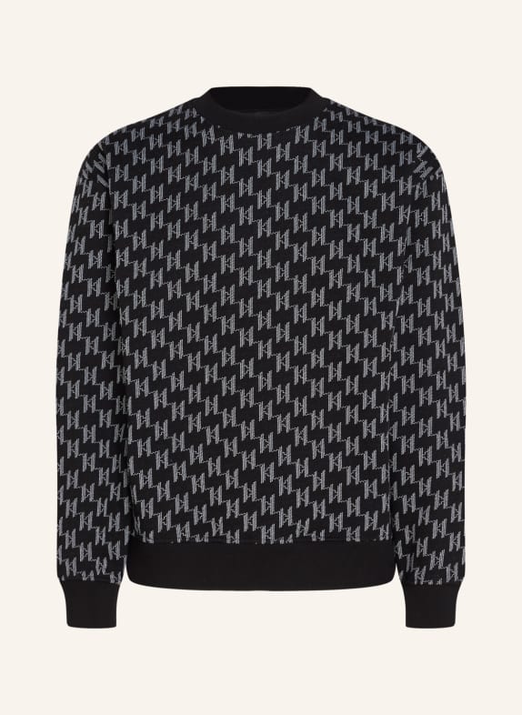 KARL LAGERFELD Sweatshirt SCHWARZ/ GRAU