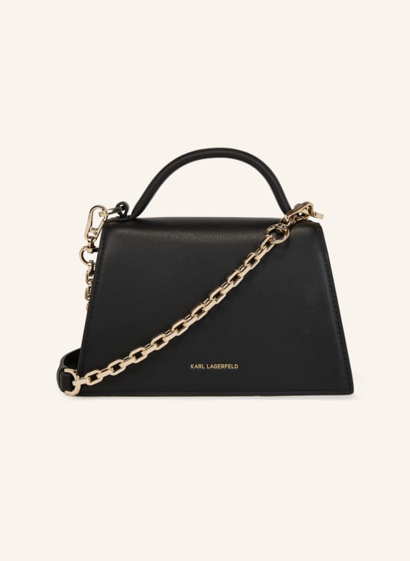 KARL LAGERFELD Umhängetasche SCHWARZ/ GOLD
