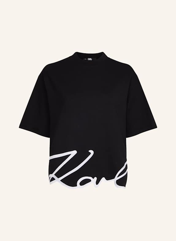 KARL LAGERFELD T-shirt SCHWARZ