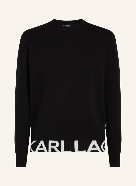 KARL LAGERFELD Sweatshirt SCHWARZ