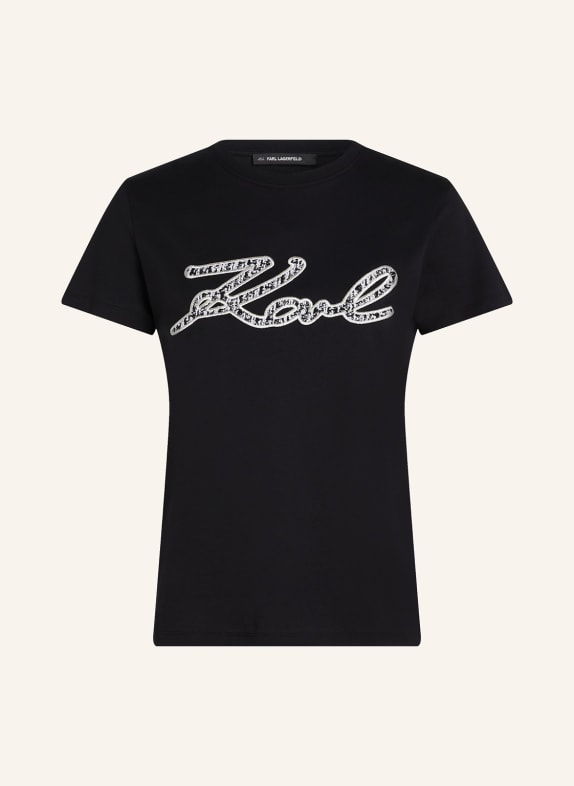 KARL LAGERFELD T-shirt SCHWARZ