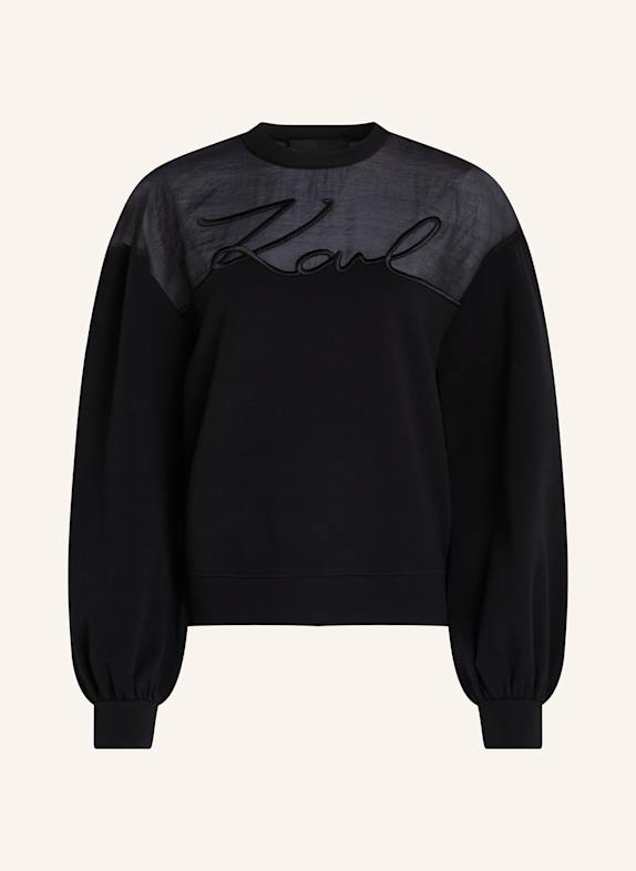 KARL LAGERFELD Sweatshirt SCHWARZ