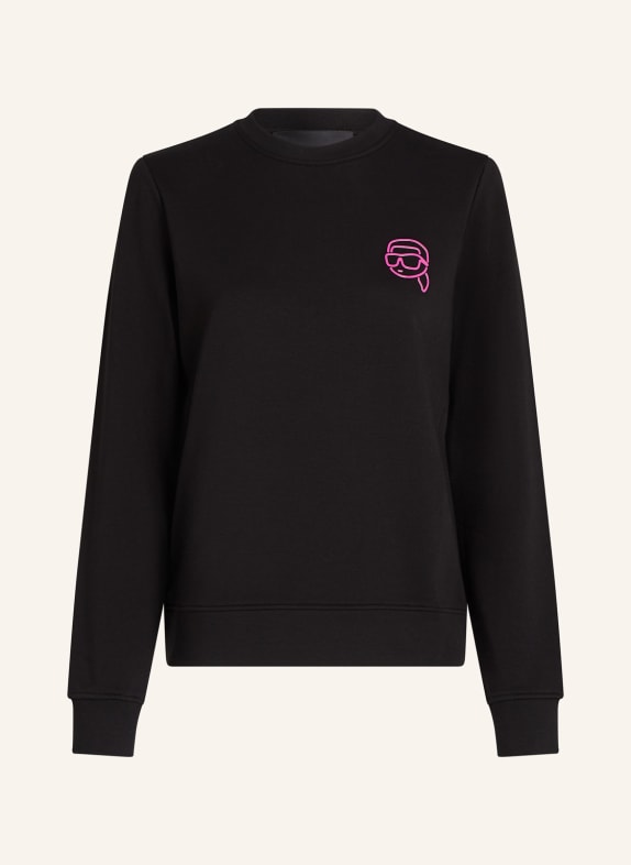 KARL LAGERFELD Sweatshirt SCHWARZ