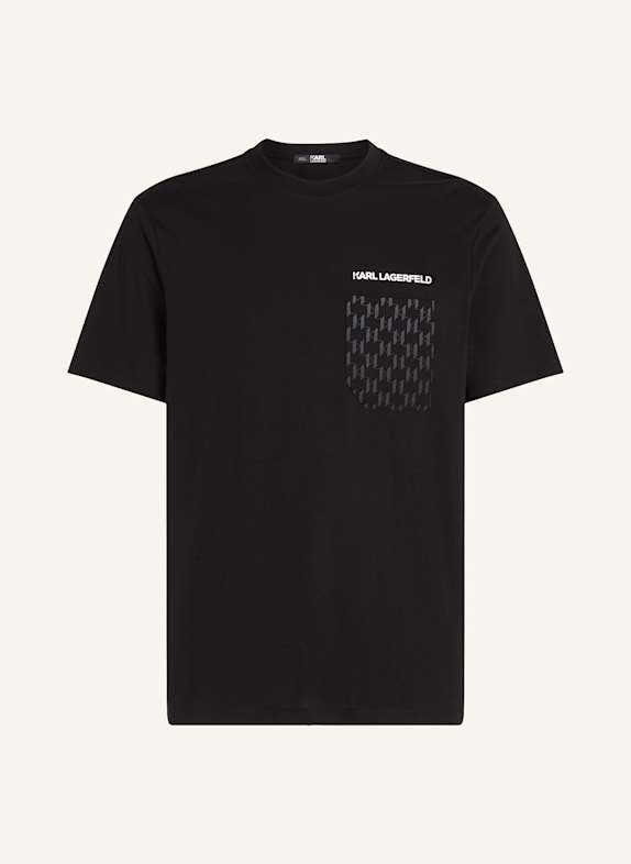 KARL LAGERFELD T-shirt SCHWARZ