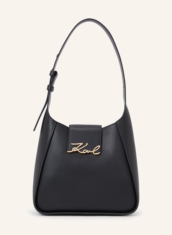 KARL LAGERFELD Hobo-Bag SCHWARZ